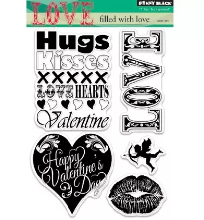 Stempel All About Love, Penny Black