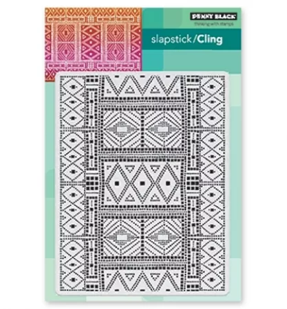 Stempel Mosaic Pattern, Penny Black