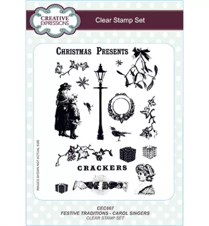 Stempel Festive Traditions - Carol Singers, Creative Expressions