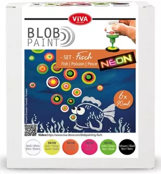 Viva Dekor Blob Paint FarbSet Fisch