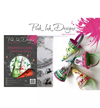 Pink Ink Designs, Festive Cone Christmas Serie