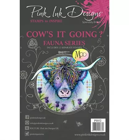 Pink Ink Designs, Cow`s is going?, Fauna Serie