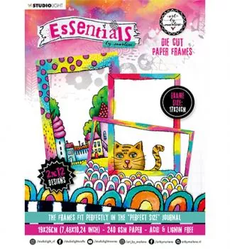Studiolight, Art by Marlene, Paper Frames fit to journal perfect size Essentials nr.23