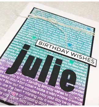 Julie Hickey Happy Birthday Background