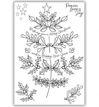 Julie Hickey Stamp Oh Christmas Tree