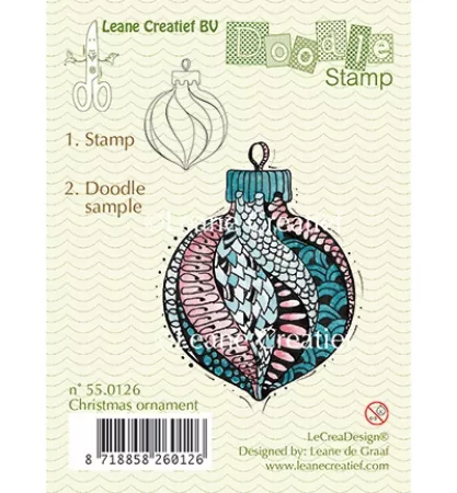 Stempel, Clear Stamp, Christmas Ornament, Leane