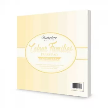 Hunkydory, Colour Families Paper Pad - Cream