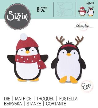 Sizzix, Bigz Stanzschablone Pinguin-Freunde