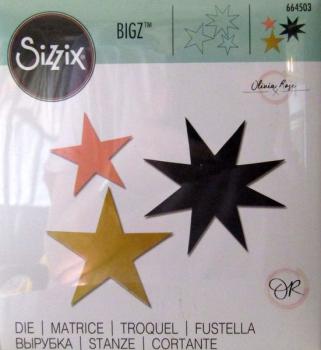 Sizzix, Bigz Die Winter Stars