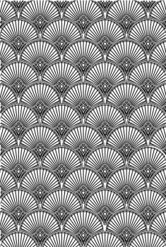 Sizzix, 3D Textured impressions Prägefolder Art Deco