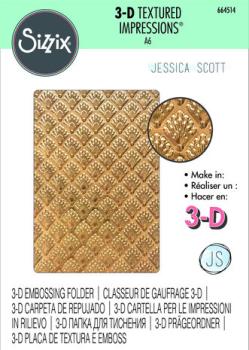 Sizzix, 3D Textured Impressions Shells