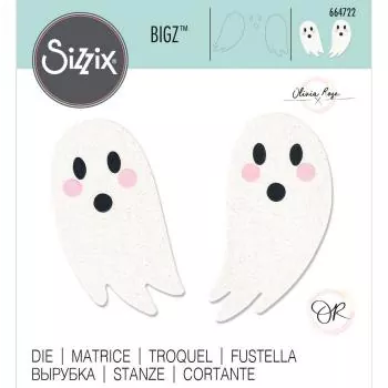 Sizzix • Bigz die Cute ghost