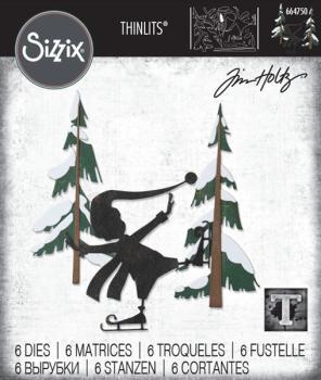 Sizzix, Tim Holtz Thinlits Stanzformen Thin Ice