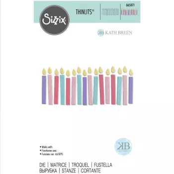 Sizzix • Thinlits die Birthday candles