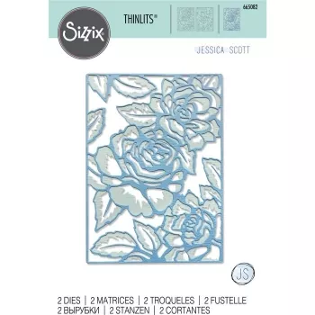 Sizzix • Thinlits die set Floral lattice