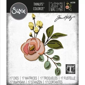 Sizzix • Thinlits die set Bloom colorize