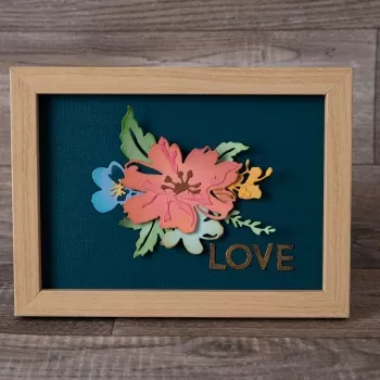 Sizzix • Thinlits die set Brushstroke flowers #1
