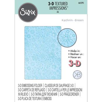 Sizzix • 3-D Textured Impressions Prägefolder Snowflakes