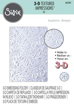 Sizzix, 3D Textured Impressions Lacey