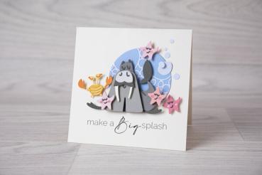 Sizzix, Thinlits Colorize by Tim Holtz Under the Sea #2