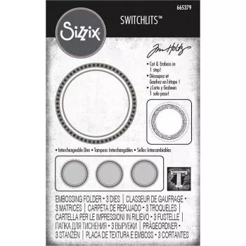 Sizzix • Switchlits embossing folder Seal