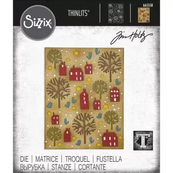 Sizzix • Thinlits die Countryside