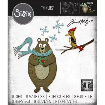 Sizzix • Thinlits die set Cozy winter