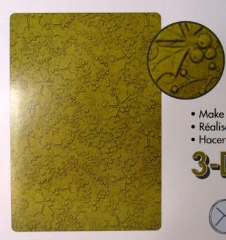 Sizzix, 3D Textured Impressions Winter Foliage