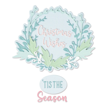 Sizzix, Thinlits Stanzschablonen Detailed Wreath