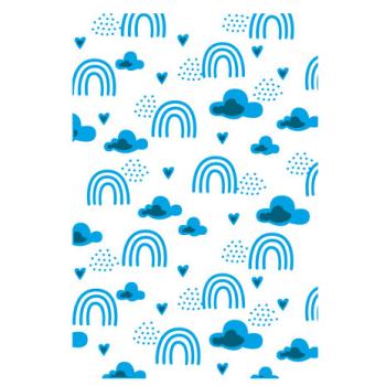 Sizzix, Multi-Level Textured Impressions by Jennifer Ogborn Rainbow Sky