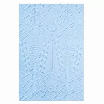 Sizzix • Multi-Level Textured Impressions Embossing Folder Geo Diamonds