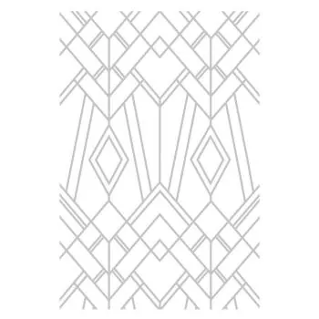 Sizzix • Multi-Level Textured Impressions Embossing Folder Geo Diamonds