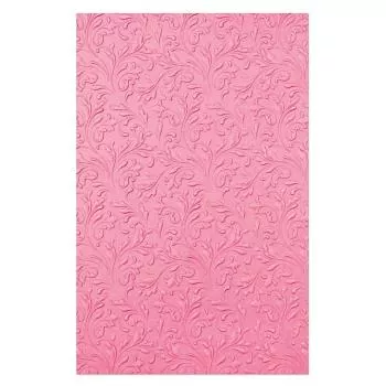 Sizzix, 3D Textured Impressions Floral Scrolls