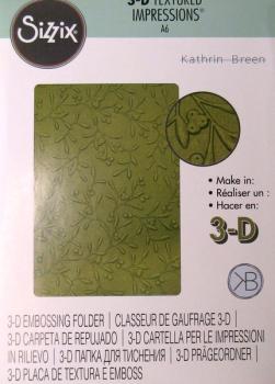 Sizzix, 3D Textured Impressions Delicate Mistletoe