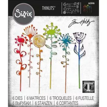 Sizzix • Thinlits Die Set Artsy Stems