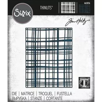 Sizzix • Thinlits die set Simple plaid
