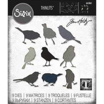 Sizzix • Thinlits Die Set Silhouette Birds