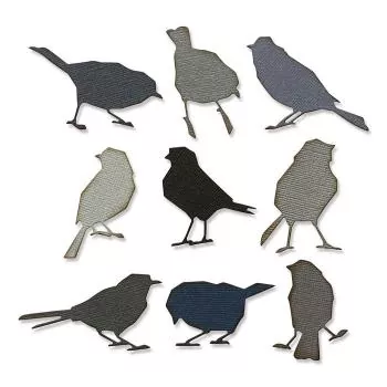 Sizzix • Thinlits Die Set Silhouette Birds