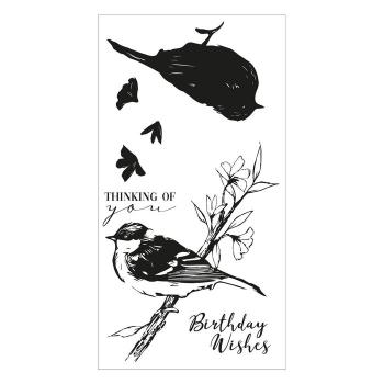 Sizzix • Layered Clear Stamps Summer Bird