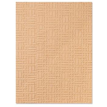 Sizzix, 3D Textured Impressions Woven Leather