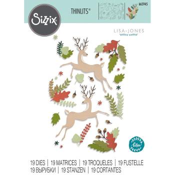 Sizzix • Thinlits Die Set Delightful Deer