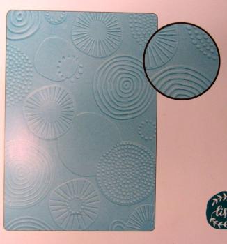 Sizzix, 3D Textured Impressions Abstract Rounds