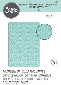 Sizzix, 3D Textured Impressions Geo Crystals