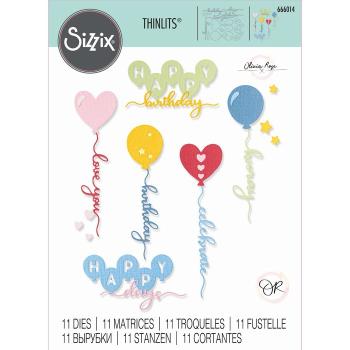 Sizzix • Thinlits Die Set Balloon Occasions