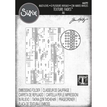Sizzix • Multi-Level Texture Fades Embossing Folder Dotted