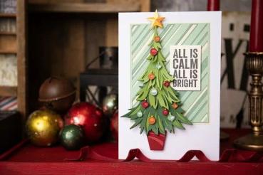 Sizzix, Thinlits Colorize by Tim Holtz Trim a Tree