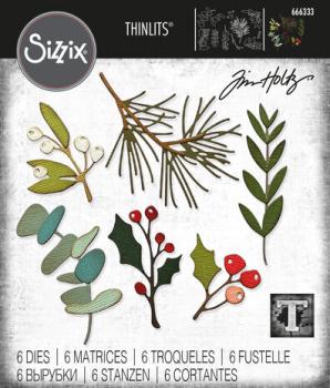 Sizzix, Thinlits Die by Tim Holtz Festive Gatherings