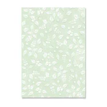 Sizzix, 3D Textured Impressions by Kath Breen Snowberry DIN A 5