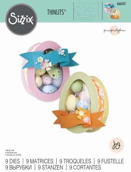 Sizzix • Thinlits Die Set Easter Egg Box