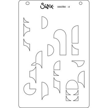 Sizzix, Layered Stencils by Stacey Park Cosmopolitan, Around the Block
